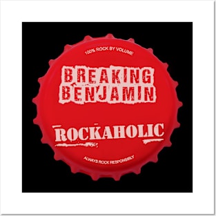 breaking benjamin ll rockaholic Posters and Art